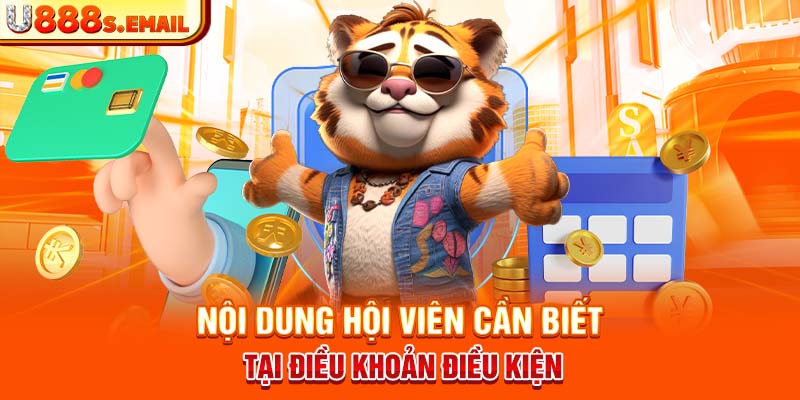 Nội dung hội viên cần biết tại điều khoản điều kiện